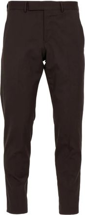 Pantaloni Torino Batavia Broek - Heren - Slim Fit Broeken - Bruin - XL - Wol - Broeken