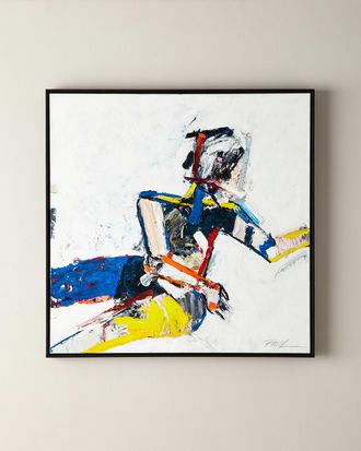 RFA Fine Art Seated Figure Giclee on Canvas
