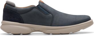 Clarks Bradley Ease in Blue Nubuck