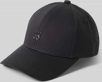 HUGO BOSS Basecap aus reiner Baumwolle Modell ALLY-ME in Black, Größe 1
