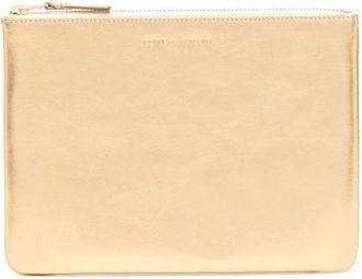Comme Des Gar&ccedil;ons Gouden Portemonnee voor Stijlvolle Accessoires - Heren - Portefeuilles - Geel - ONE Size - Accessoires