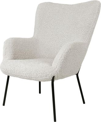 Moloo vintage de tejido boucl&eacute; crudo