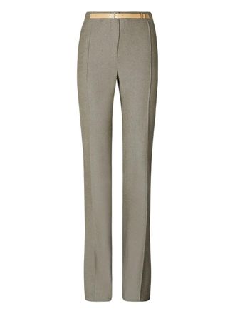 Tory Burch high-waisted tailored trousers - Grey