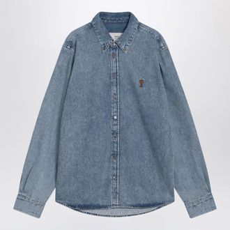 Ami Blue denim Ami De Coeur shirt