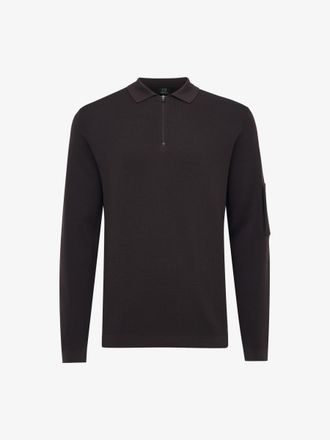 Genti Polo Zip | Bordeaux