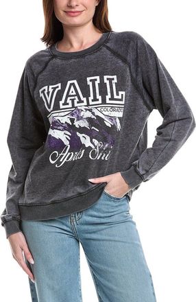 Prince Peter Vail Apres Ski Oversized Burnout Sweatshirt