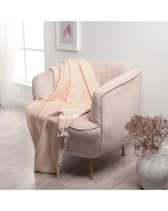 LR Home Lr Home Blessing Striped Organic Throw Blanket