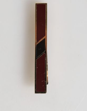 Dolce & Gabbana Multicolor Gold Tone Brass Mens Accessory Tie Clip Mens Bar (Pre-Owned)