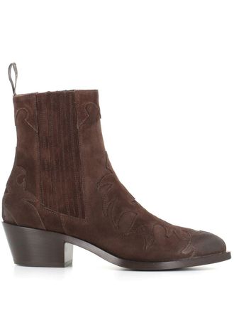 Sartore Stivaletti Western 45mm - Marrone