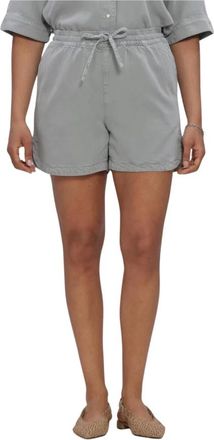 Object Object, Korte Broeken, Dames, Grijs, S, Objframe RE MW Shorts Noos