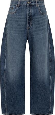 Givenchy Jeans, Heren, Blauw, W35, Katoen, Couture Seam washed jeans