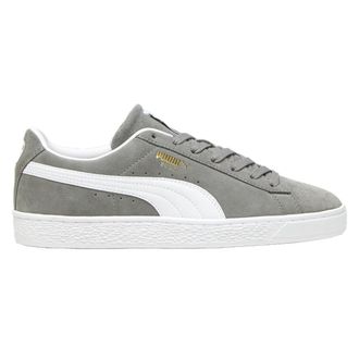 Puma Mens Suede Classic Lace Up Sneakers Shoes Casual - Grey, Grey, 13 UK