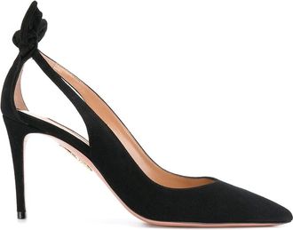 Aquazzura Bow Tie Pump 85