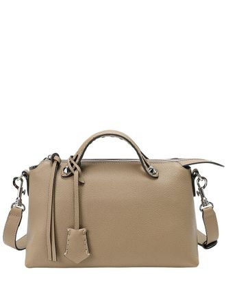 Tiffany & Fred Pebbled Leather Top Handle Satchel