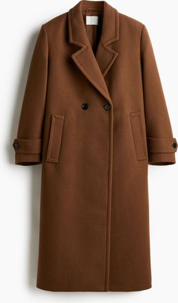 H&M Langer Mantel - Beige