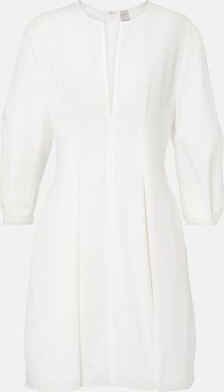 Toteme Pleated cotton minidress