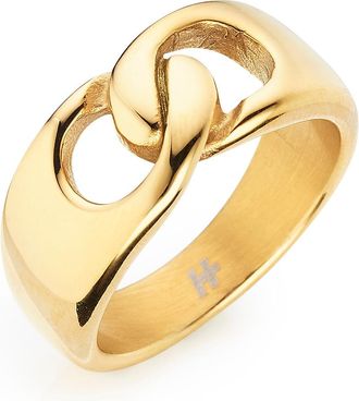 Daniel Hechter Partnerring »Schmuck Geschenk Edelstahl Ring Infinity/Unendlichkeitsschleife«