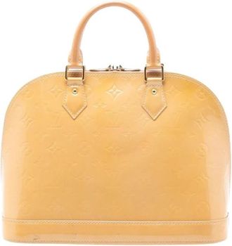 Louis Vuitton Pre-owned Handbags, female, Beige, Size: ONE SIZE Pre-owned Alma PM