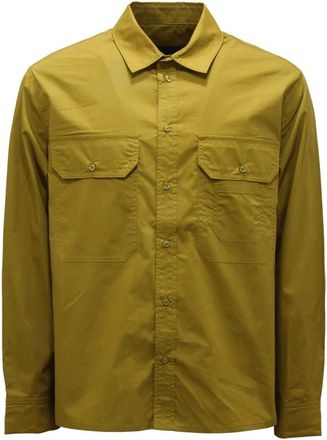 Neil Barrett Oversized Fit Acid Green Overshirt - Heren - Casual Overhemden - Groen - M - Katoen - Overhemden