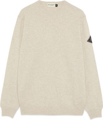 Roy Rogers Stijlvolle Trui - Heren - Ronde hals truien - Beige - L - Truien & Vesten