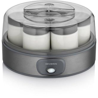Severin Yogurtera Severin - Jg3510 - Capacidad 7 Tarros De Vidrio De 150 Ml - Sin Bpa - 13w