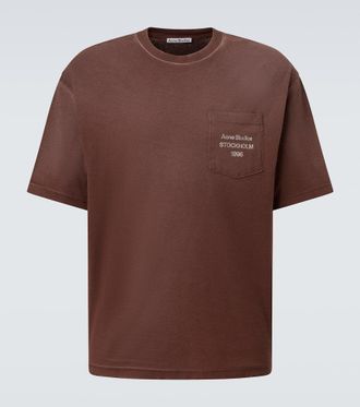 Acne Studios T-shirt in jersey di misto cotone