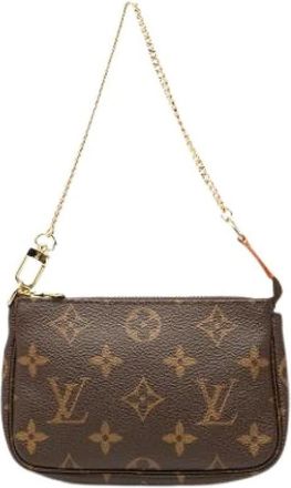 Louis Vuitton Pre-owned Mini Bags, female, Brown, Size: ONE SIZE Pre-owned Vintage Mini Bag