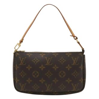 Louis Vuitton Pre-owned Handbags, female, Brown, Size: ONE SIZE Pre-owned Pochette