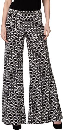 Joseph Ribkoff Valentina Flare Pant In Black/grey