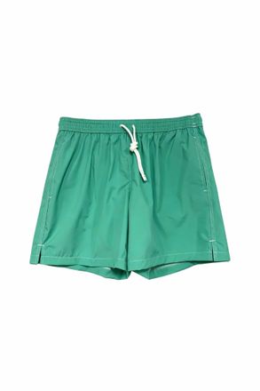 Fedeli Mens Madeira Airstop Swim Shorts Trunks In Lake Green