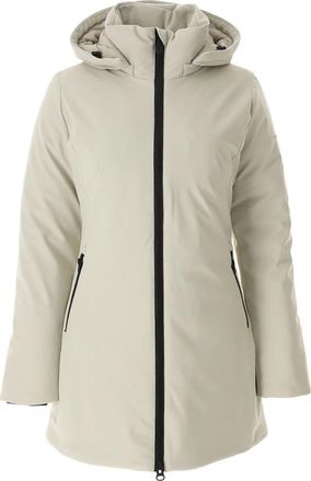 Save The Duck Cr&egrave;me Winterjas - Dames - Winterjassen - Beige - S - Polyester - Jassen