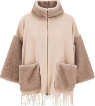 Herno Giacche in ecopelliccia e shearling - - Jackets - Donna - Beige - S