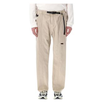 Gramicci Straight Trousers, male, Beige, Size: L Gadget Pant