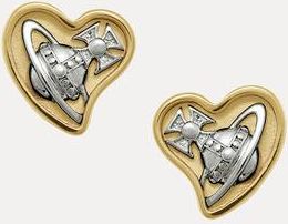 Vivienne Westwood Faye Earrings Gold-platinum Gold-platinum Women