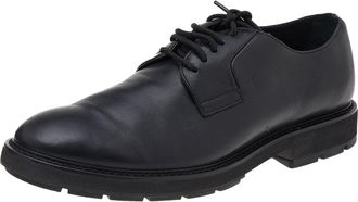 Tod's Tods Black Leather Lace Up Oxfords