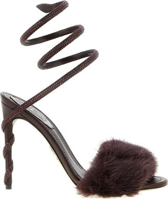 Rene Caovilla Sandalia Cleo - Shoes - Mujer - Marr&oacute;n - 37 1/2 EU