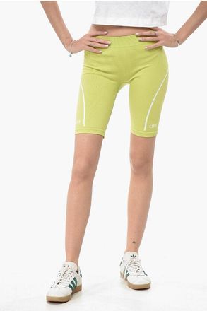 Off-white ATHLEISURE Cycling Shorts with Contrast Details size S/M