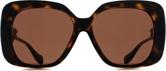 Versace Square Womens Havana Dark Brown VE4499U - One Size