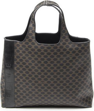 Celine Vintage Logo Zip Handbag Handtas