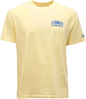 MC2 Saint Barth Maglia Portland Seagirls Beach - - Tops - Uomo - Giallo - M