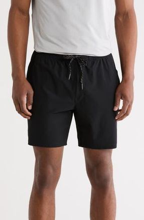 90 Degree by Reflex Warp Vortex 7-Inch Shorts in Black at Nordstrom Rack, Size Xx-Large