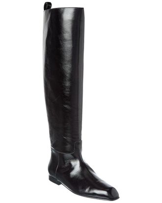 Khaite Khaite Colt Leather Over-The-Knee Boot