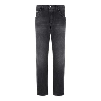 Dolce & Gabbana Heren, Jeans, Zwart, Maat: L Denim
