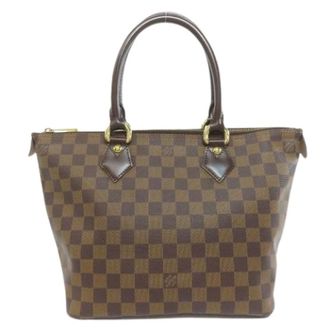 Louis Vuitton Pre-owned Tote Bags, female, Brown, Size: ONE SIZE Pre-owned Damier Canvas Tote Bag
