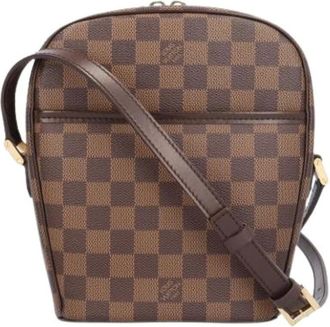 Louis Vuitton Pre-owned Cross Body Bags, female, Brown, Size: ONE SIZE Pre-owned Ipanema PM Shoulder Bag
