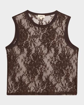 L'agence Brax Lace Muscle Tee