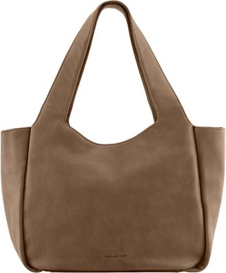 Fredsbruder FREDsBRUDER Just Easy Shopper Shoulder Bag Khaki Green Brown