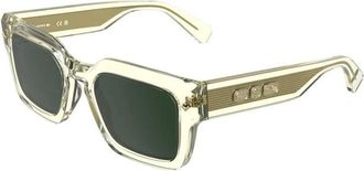 Lacoste L6071S Zonnebril - unisex - Zonnebrillen - Bruin - 52 MM - Accessoires
