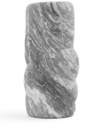 Bloc studios Fatroll marble vase - unisex - marble - One Size - Grey