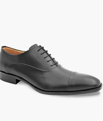 Mezlan Mens Bocelli Cap Toe Oxford In Black